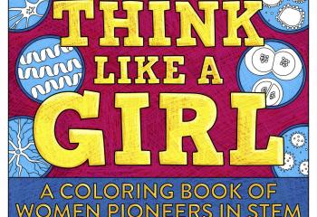 Think Like a Girl Coloring Book