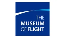 Blue and white logo reads The Museum of Flight