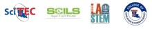 Logos for SciTec, SCILS Region 8 LaSTEM Center, LA STEM, and Louisana Tech College  of education and human sciences